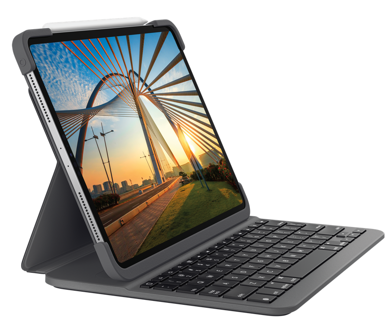 Logitech SLIM FOLIO toetsenbord voor iPad Pro 12.9 inch 2018/2020