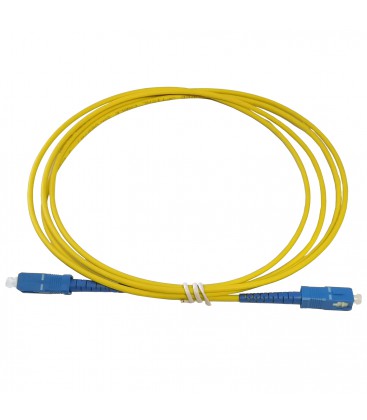 FIBER PATCHKABEL SC-UPC / SC-UPC ARMORED 2 METER BLAUW/BLAUW