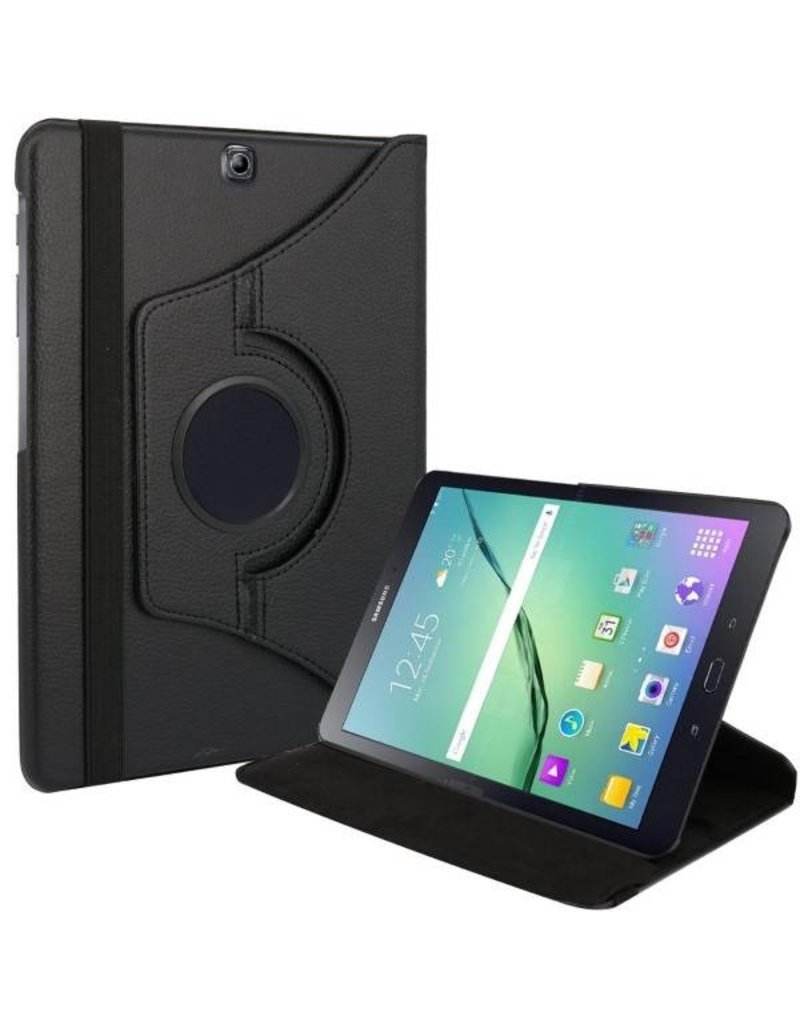 Samsung Galaxy Tab S2 9.7 Hoes - 360 graden draaibaar - Zwart
