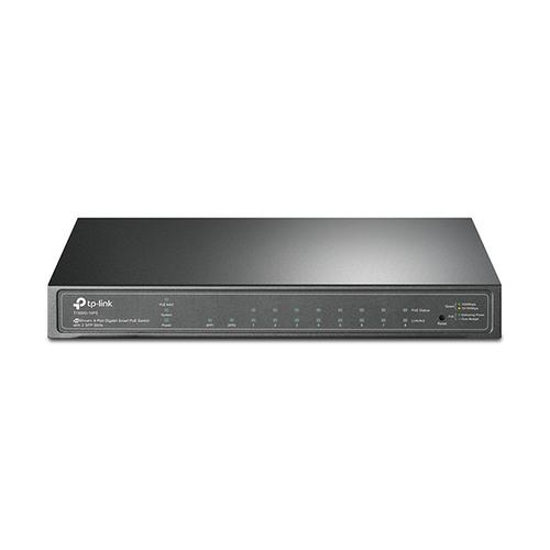 TP-LINK T1500G-10PS(TL-SG2210P) Managed L2/L4 Gigabit Ethernet (10/100/1000) Zwart  (PoE)
