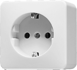 Jung AP600 Wandcontactdoos (WCD schakelmat.) | 620AWW