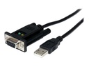 StarTech.com 1-poort USB naar Nulmodem RS232 DB9 Seriële DCE Verloopkabel met FTDI