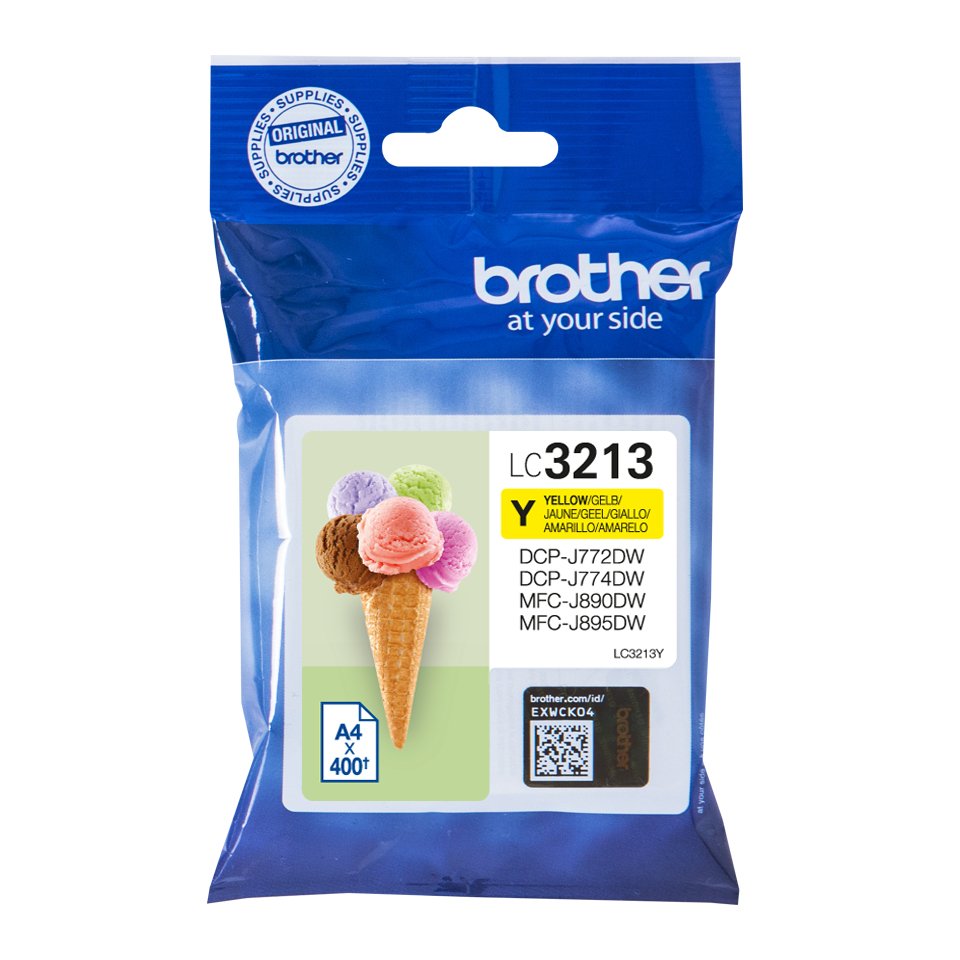 Brother LC-3213Y Geel