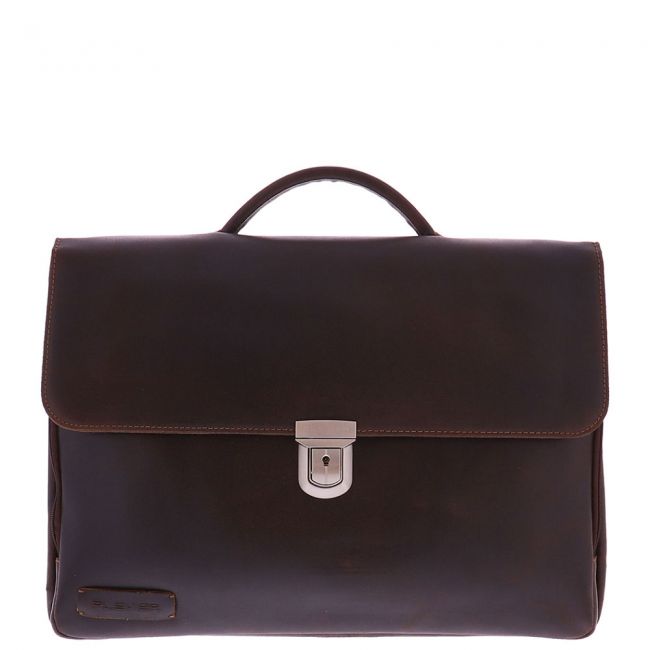 PLEVIER OXFORD AKTETAS 15.6 INCH BRUIN