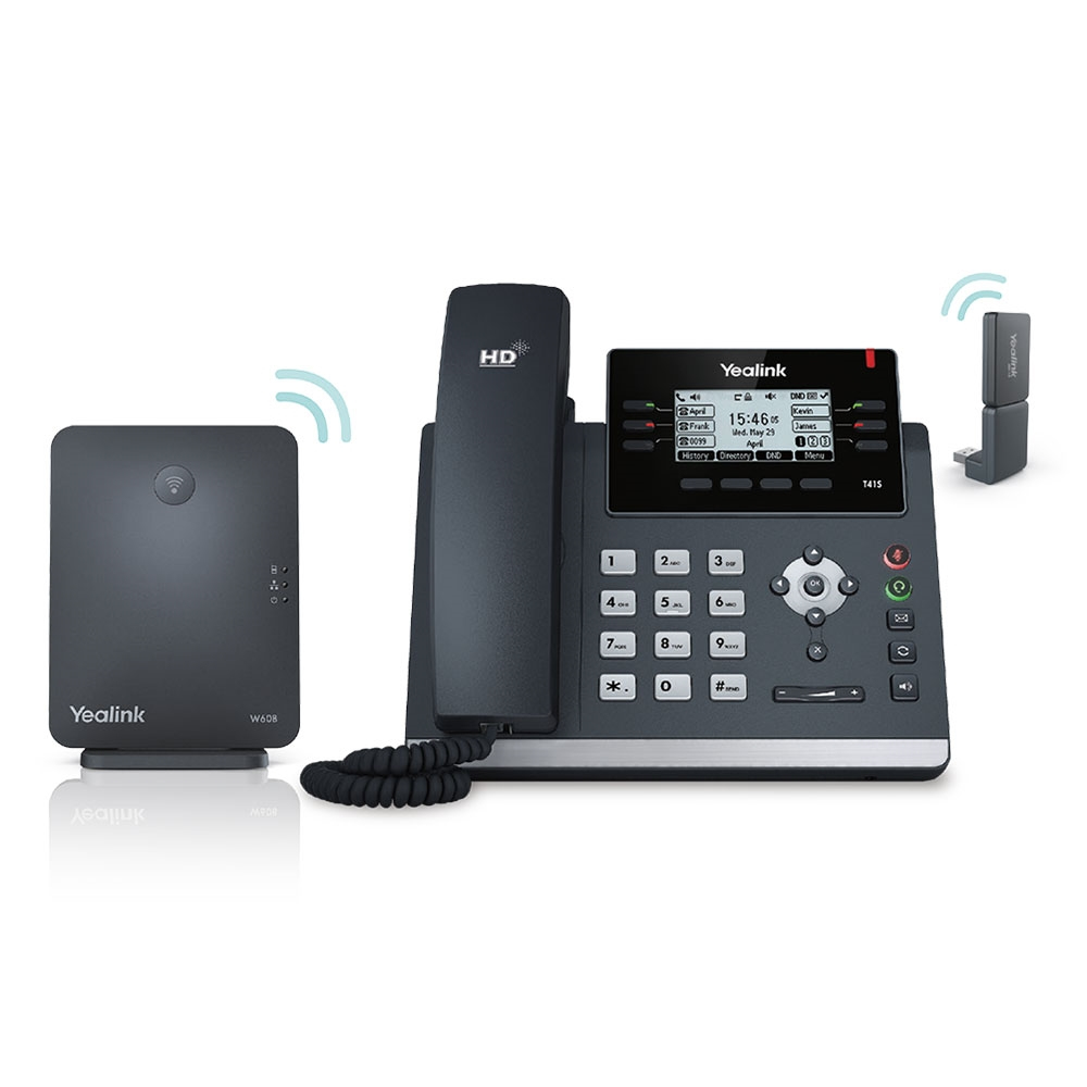 Yealink W41P - Bekabelde & draadloze handset