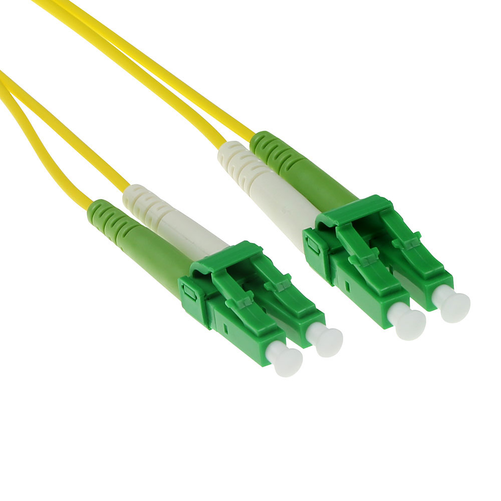 ACT 2 meter LSZH Singlemode 9/125 OS2 glasvezel patchkabel duplex met LC/APC8 connectoren