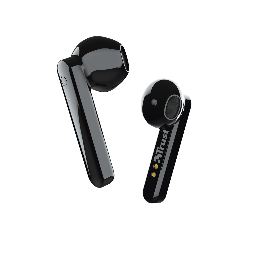 Trust Primo - Headset - In-ear - Telefoongesprekken & muziek - Zwart - Stereofonisch - Touch