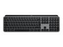 Logitech MX Keys voor Mac toetsenbord RF-draadloos + Bluetooth QWERTY US International Zwart