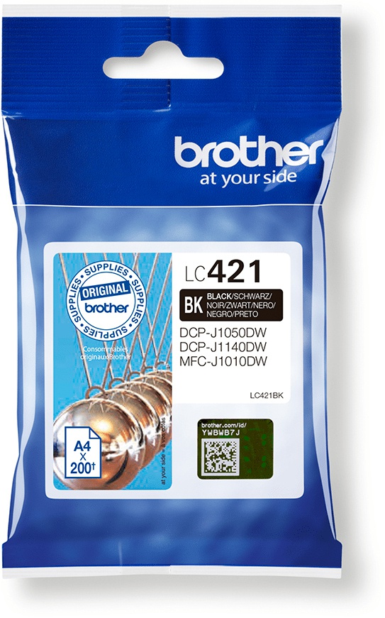 Brother LC-421BK Zwart