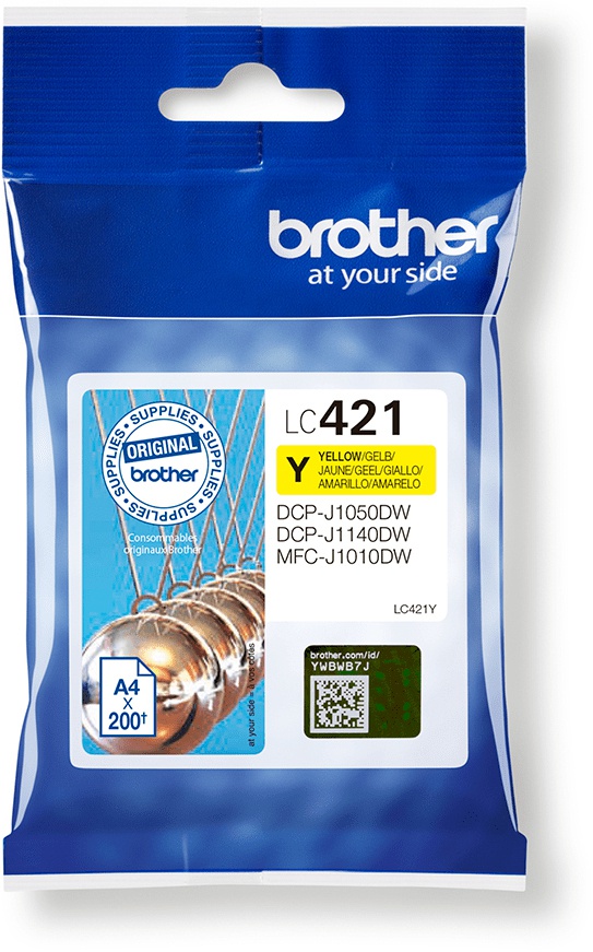 Brother LC-421Y Geel