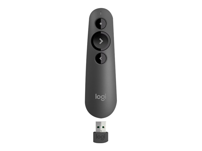 Logitech R500s Draadloze presenter Bluetooth/RF Grafiet