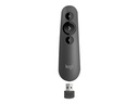 Logitech R500s Draadloze presenter Bluetooth/RF Grafiet