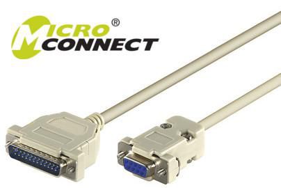 MicroConnect Serial Printer Cable, 3m