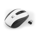 Ewent Draadloze muis, USB nano ontvanger, 800 tot 1600 dpi, Wit (EW3236)