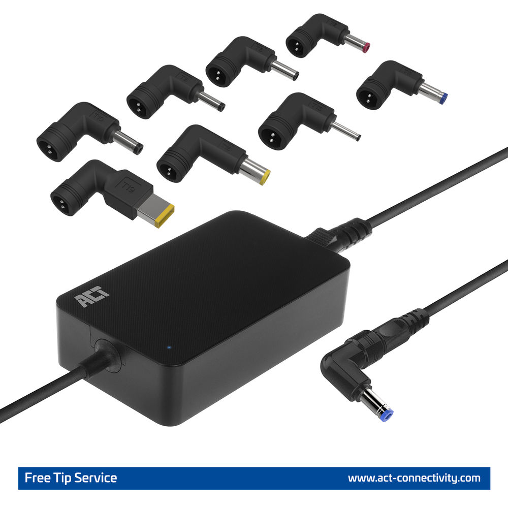 ACT Compacte laptoplader 65W