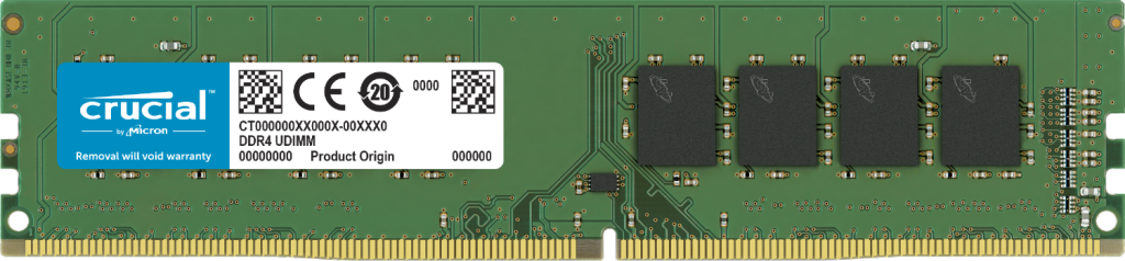 Crucial 16GB DDR4-3200 UDIMM