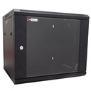 WP Rack WPN-RWB-12606-B Wandbehuizing , 12 HE, 60 cm breed, 63,5cm hoog, 60 cm diep, zwart