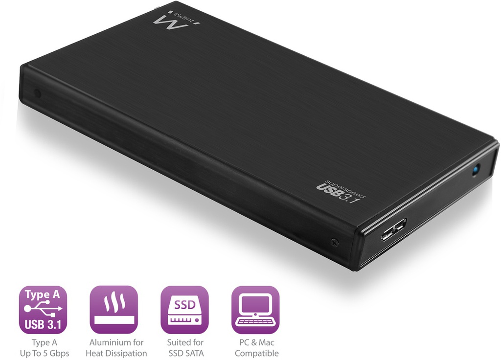 Ewent USB 3.1 Enclosure 2.5 inch