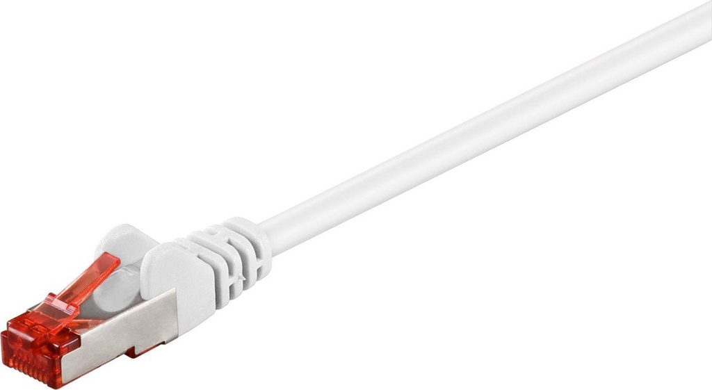 DSIT CAT6 Netwerkkabel - RJ45 - wit - 1.5 m