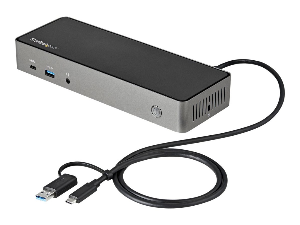 StarTech.com Hybrid USB-C USB-A Dock - Triple 4K 60Hz