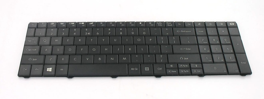 Packard Bell Laptop Toetsenbord Qwerty US - Zwart