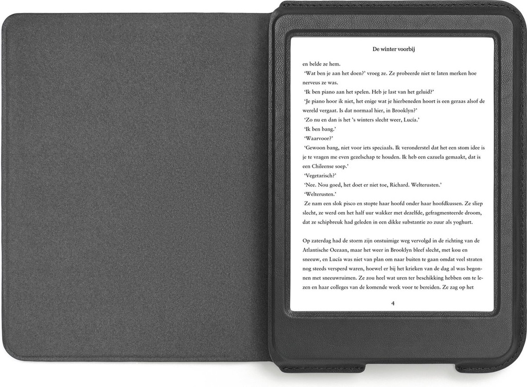 Kobo - Beschermhoes Classic Cover voor Clara HD - Zwart