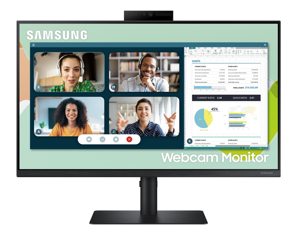 Samsung LCD S24A400VEU 24" IPS black