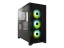 Corsair iCUE 4000X RGB Tempered Glass Zwart