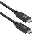 ACT USB4® 20Gbps aansluitkabel C male - C male 1 meter USB-IF gecertificeerd