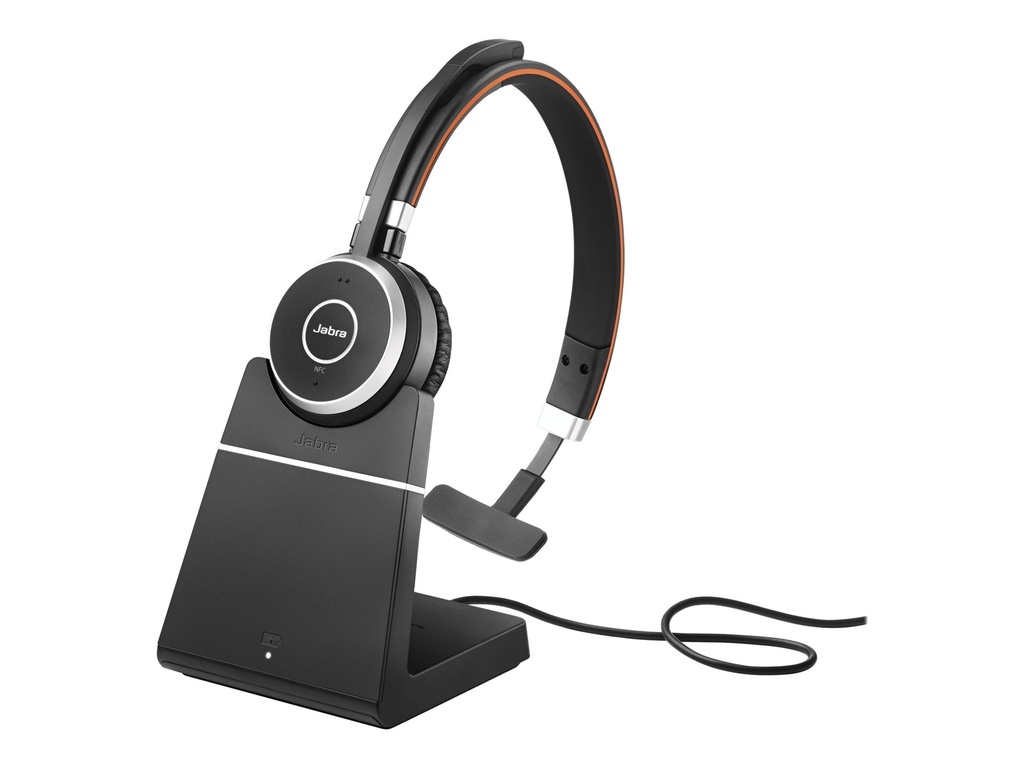 Jabra Evolve 65 SE, MS Mono incl. Stand