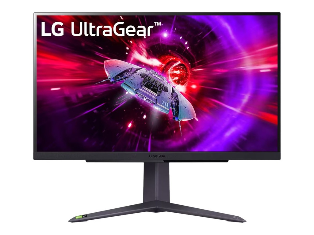 LG 27GR75Q-B.AEU, 27", 2560 x 1440 Pixels, Quad HD, LED, 1 ms, Zwart