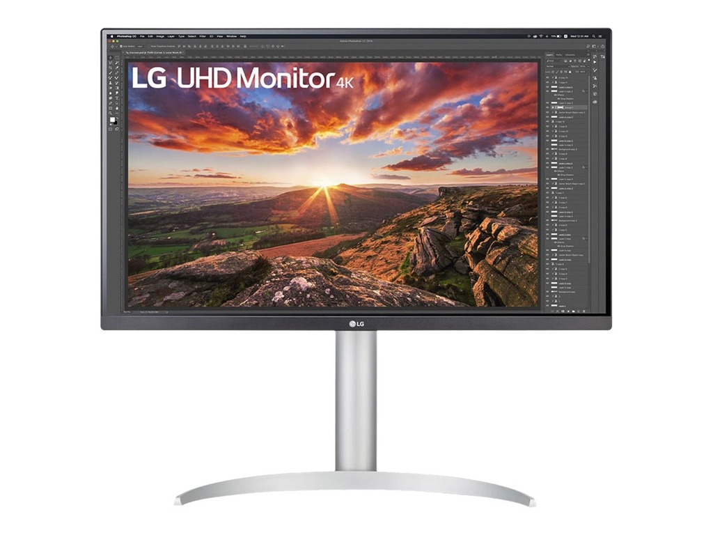LG 27UP85NP-W 27 inch 4K monitor zwart
