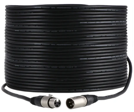 Devine MIC100/20 XLR microfoon- en signaalkabel 20 meter