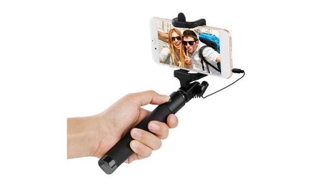 Acme MH09 selfie stick monopod 124 g, Stainless steel, 75 cm