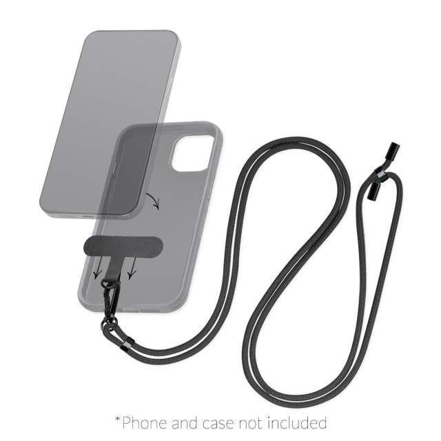 Mobilize Nylon Lanyard Black