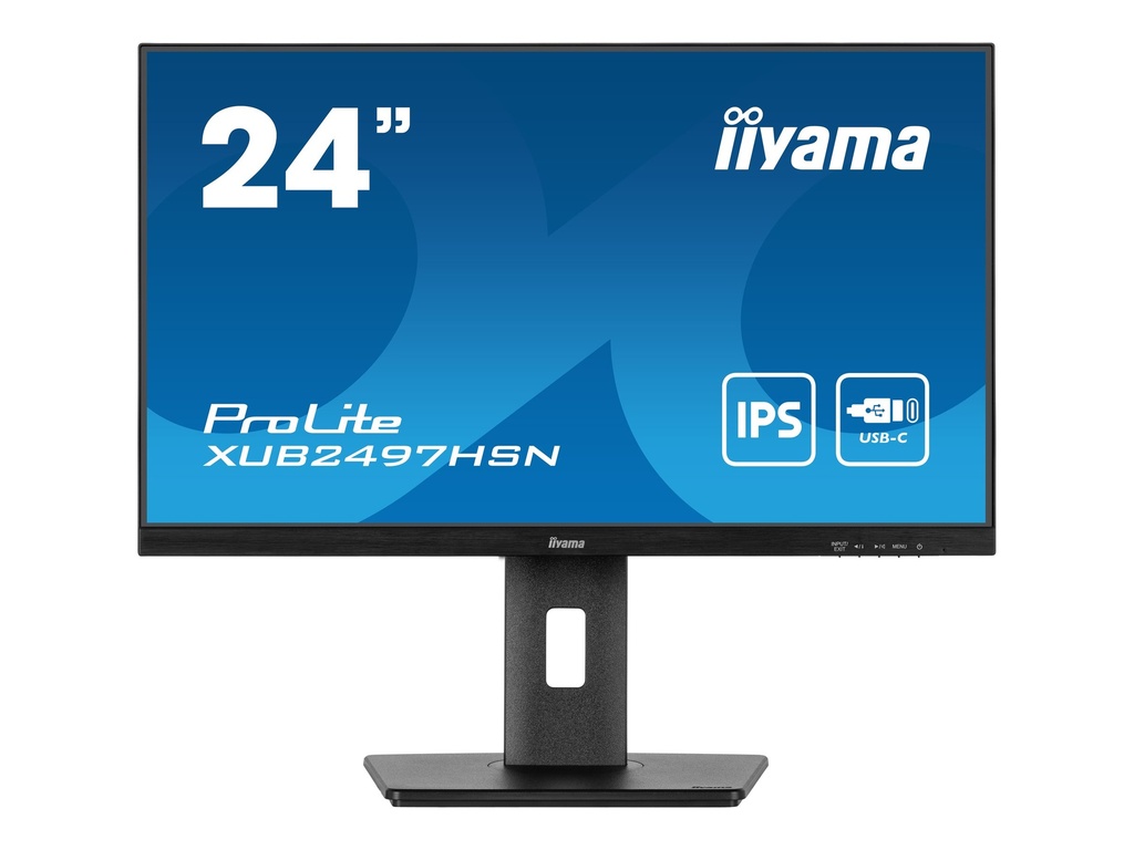 iiyama ProLite XUB2497HSN-B1 monitor met dock 65W