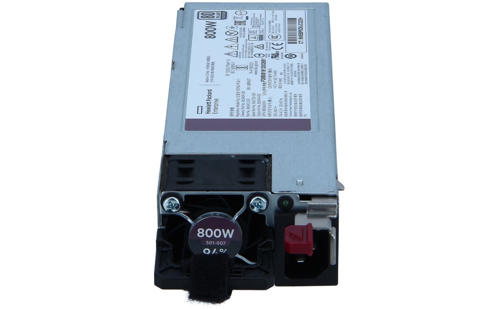HPE 800W FS Ti Ht Plg LH Pwr Sply Kit