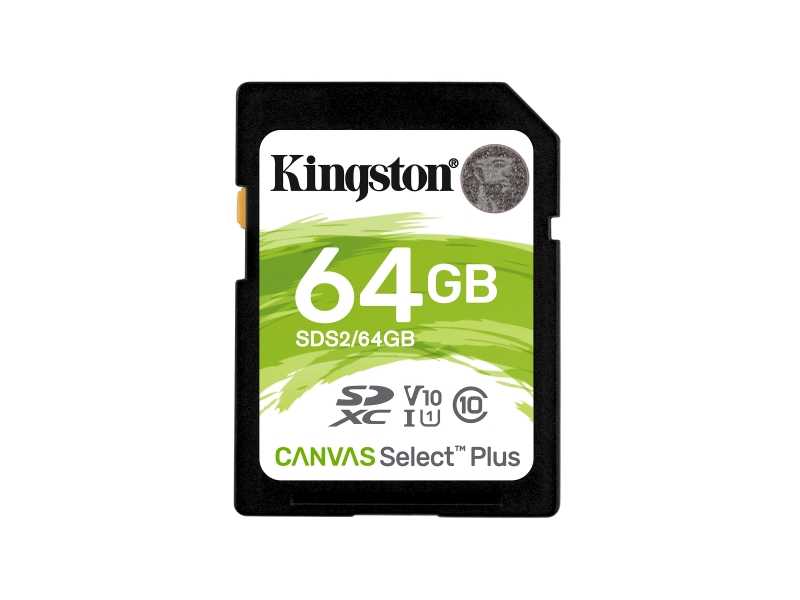 Kingston Technology 64GB SDXC Canvas Select Plus