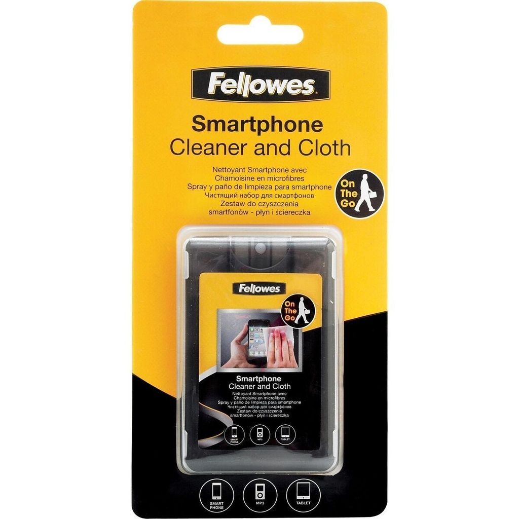 Fellowes 20ml Smartphone Cleaner met microvezel doek