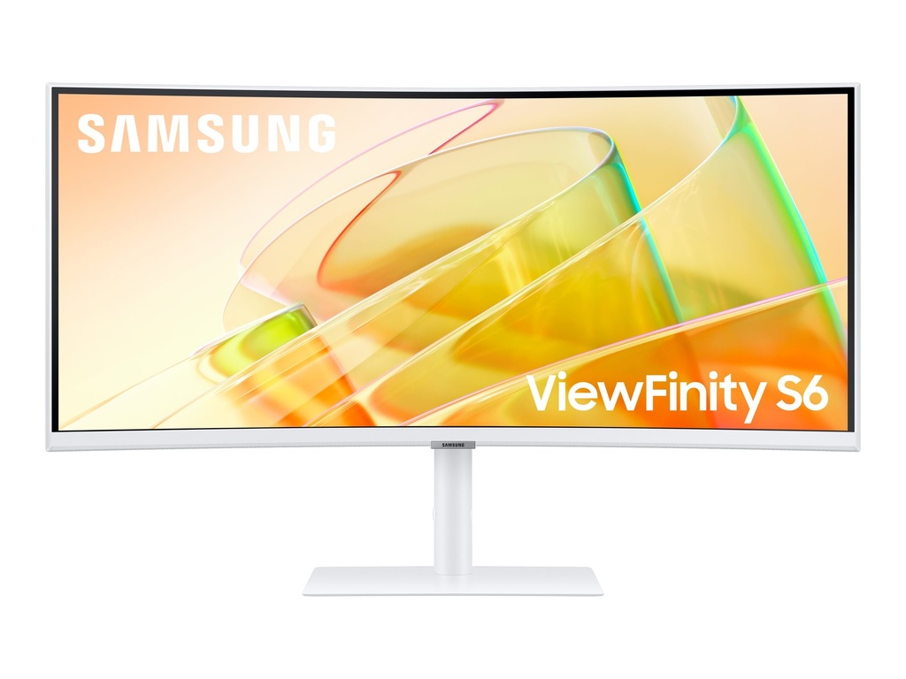 Samsung S65TC curved monitor - 86,4 cm (34") - 3440 x 1440 Pixel - UltraWide Quad HD - LED - 5 ms - Wit
