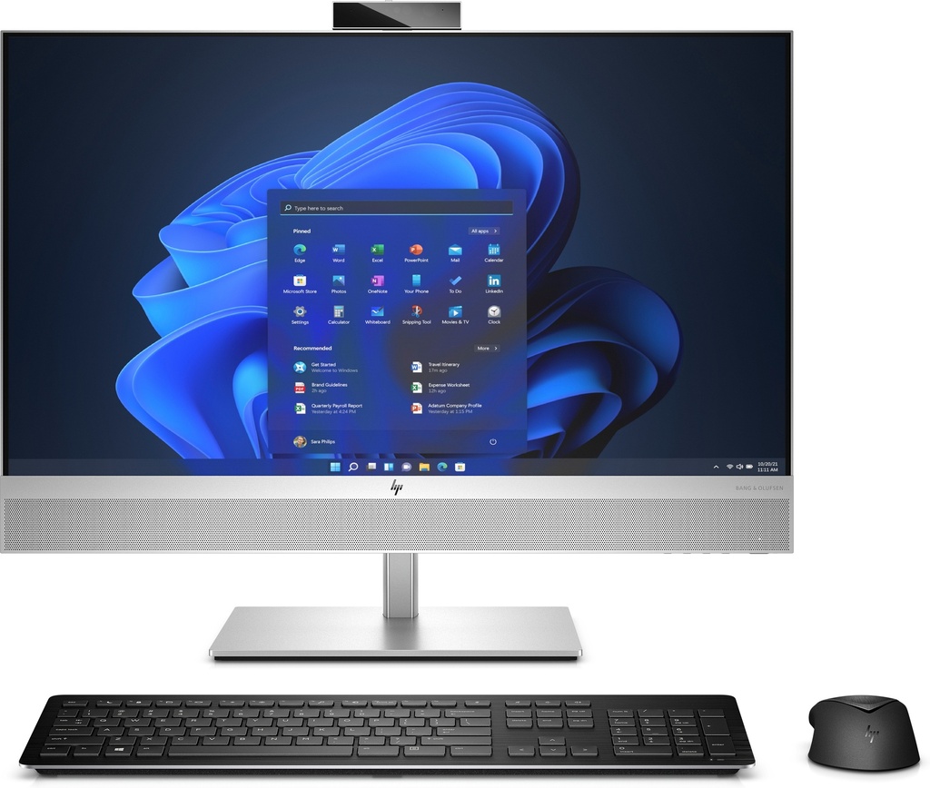 HP EliteOne 870 G9, i5, 16GB, 512GB, 27", QHD, W11P