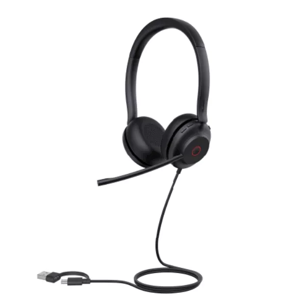 Yealink UH35 Dual Teams Zwart USB-C/A