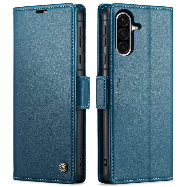 CaseMe Samsung Galaxy A56 Wallet Book Case - Blauw