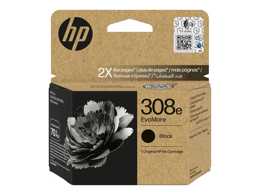 HP 308E Envy Inkt zwart 320 pagina's (7FP22UE#CE1)