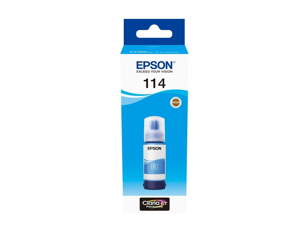 EPSON 1LB 114 EcoTank cyaan inktfles