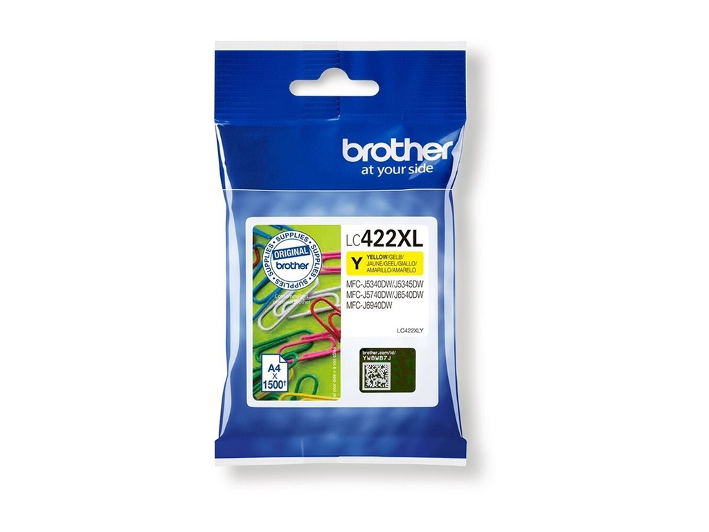 BROTHER LC422XLY HY Inktcartridge