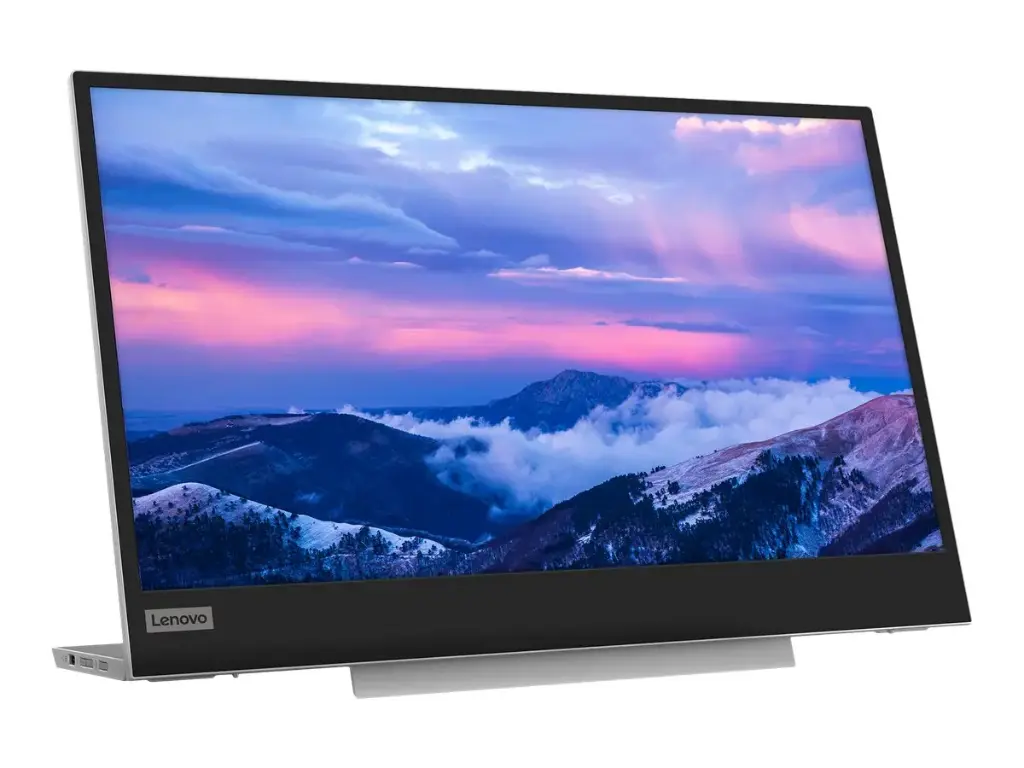 Lenovo L15 mobiele monitor, 15.6", FHD, LED, 14 ms, Zwart, Grijs