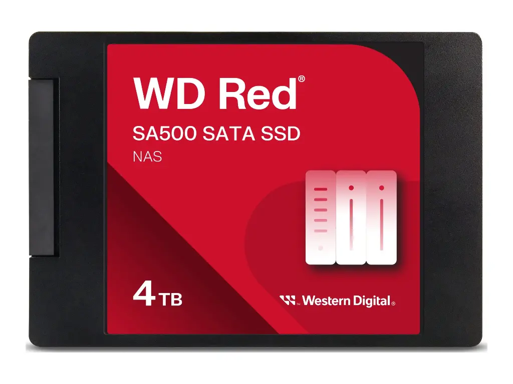 WD Red SA500 2,5" (WDS400T2R0A) 4TB NAS SSD