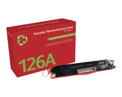 Xerox Everyday™ Zwart Remanufactured Toner van compatible met HP 126A (CE310A), Standaard capaciteit, 1200 pagina's, Zwart, 1 stuk(s)
