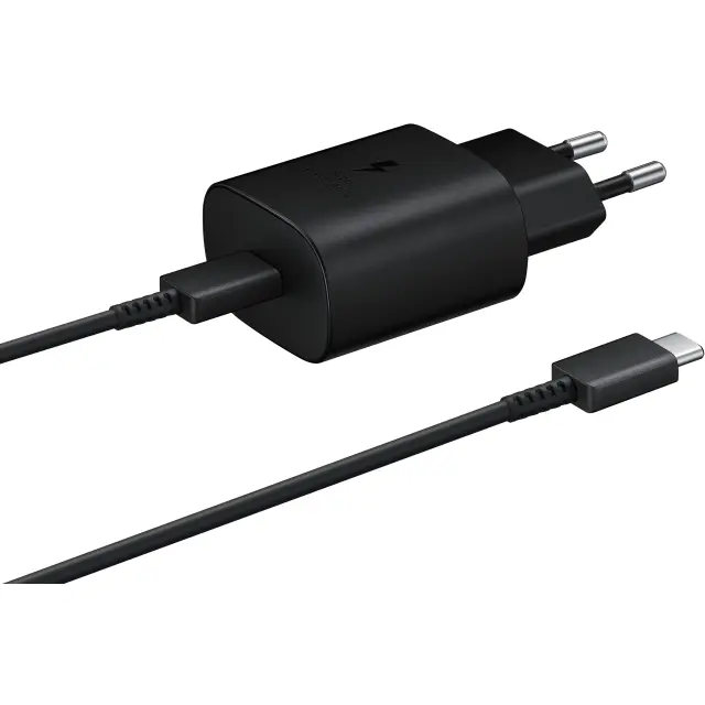 EP-TA800NWEGEU Samsung Super Fast PD Wall Charger USB-C 25W Zwart